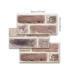 7.87'' X 3.94" 3D Self-Adhesive Kitchen Wall Tiles Bathroom Mosaic Brick Stickers Home DIY Decor -Discount Flooring Store 0061d9a7 f901 479d a656 b3bfdb6d285c.e2937d9b1c364dc06a4665d64e5e825f 1800x1800