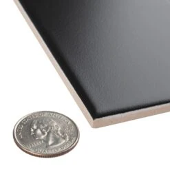 Merola Tile Crown Heights 3 In. X 6 In. Matte Black Ceramic Wall Tile (6.03 Sq. Ft. /Case) -Discount Flooring Store 01fb625955679870922512be9027db2c 1800x1800