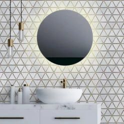 Jeff Lewis Larchmont Metallic 8.5 In. X 14.5 In. X 8 Mm Geometric Marble With Metal Mosaic Tile -Discount Flooring Store 062acbfb1ff684495706c7d04f568c20 1800x1800