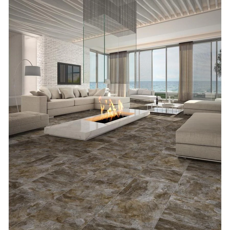 Congoleum DuraStone Elements 10-Piece 16-in X 16-in Groutable Waterfall Glue (Adhesive) Luxury Vinyl Tile 3 Congoleum DuraStone Elements 10-Piece 16-in X 16-in Groutable Waterfall Glue (Adhesive) Luxury Vinyl Tile