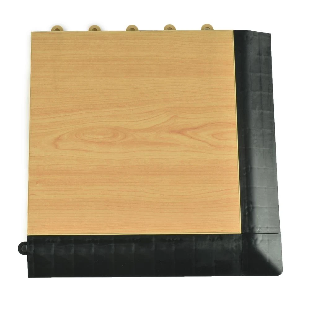 Greatmats Click Tile Black 2-3/8 In. X 12.14 In. X 5/8 In. Male Border Ramp Without Loops (Case Of 4) 8 Greatmats Click Tile Black 2-3/8 In. X 12.14 In. X 5/8 In. Male Border Ramp Without Loops (Case Of 4) - Image 6