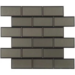 MSI Crisson Bevel Subway Peel And Stick 12 In. X 12 In. X 4 Mm Glass Mosaic Tile ( 19.6 Sq. Ft./case) 12 MSI Crisson Bevel Subway Peel And Stick 12 In. X 12 In. X 4 Mm Glass Mosaic Tile ( 19.6 Sq. Ft./case) -Discount Flooring Store 162c434fa02252cb12268ccff2e0c89f 1800x1800
