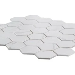 Jeffrey Court Whisper Valley White 11 In. X 12.687 In. X 6 Mm Hexagon Matte Porcelain Wall And Floor Mosaic Tile -Discount Flooring Store 1706a9eaf7c4d0547431c3cffb4818c0 1800x1800