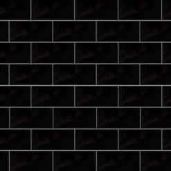 Merola Tile Crown Heights 3 In. X 6 In. Glossy Black Ceramic Wall Tile (6.03 Sq. Ft. /Case) 16 Merola Tile Crown Heights 3 In. X 6 In. Glossy Black Ceramic Wall Tile (6.03 Sq. Ft. /Case) -Discount Flooring Store 18d0bb9f9d08bac2b1d94ce87bbe8e4d 1800x1800