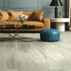 Shaw 8-Piece 12-in X 24-in Limestone Interlocking Vinyl Tile -Discount Flooring Store 190402057006 14855288 1800x1800