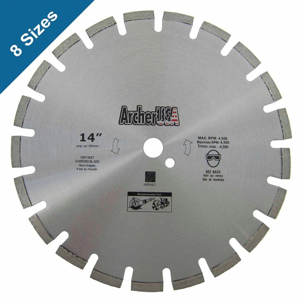 Archer USA 16 In. Diamond Blade For Asphalt Cutting 5 Archer USA 16 In. Diamond Blade For Asphalt Cutting - Image 3