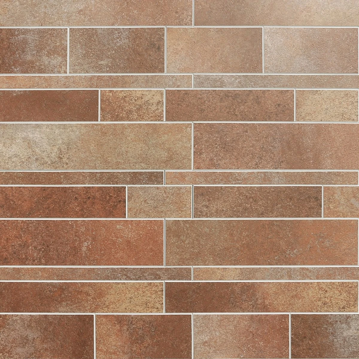 Bond Tile Easy Luxe Railroad Terra 11.81 In. X 11.81 In. SPC Peel And Stick Tile (0.96 Sq. Ft. / Sheet) 3 Bond Tile Easy Luxe Railroad Terra 11.81 In. X 11.81 In. SPC Peel And Stick Tile (0.96 Sq. Ft. / Sheet)