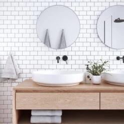 Crystiles 12"x12" Subway White Vinyl Peel And Stick Backsplash Tile, Pro Series Thicker Version, 4-Sheet Pack 18 Crystiles 12"x12" Subway White Vinyl Peel And Stick Backsplash Tile, Pro Series Thicker Version, 4-Sheet Pack -Discount Flooring Store 1e71f22c faa1 460f 8211 a8c0af847b41.4ae23ac380a5d891ff82c182907ea146 1800x1800