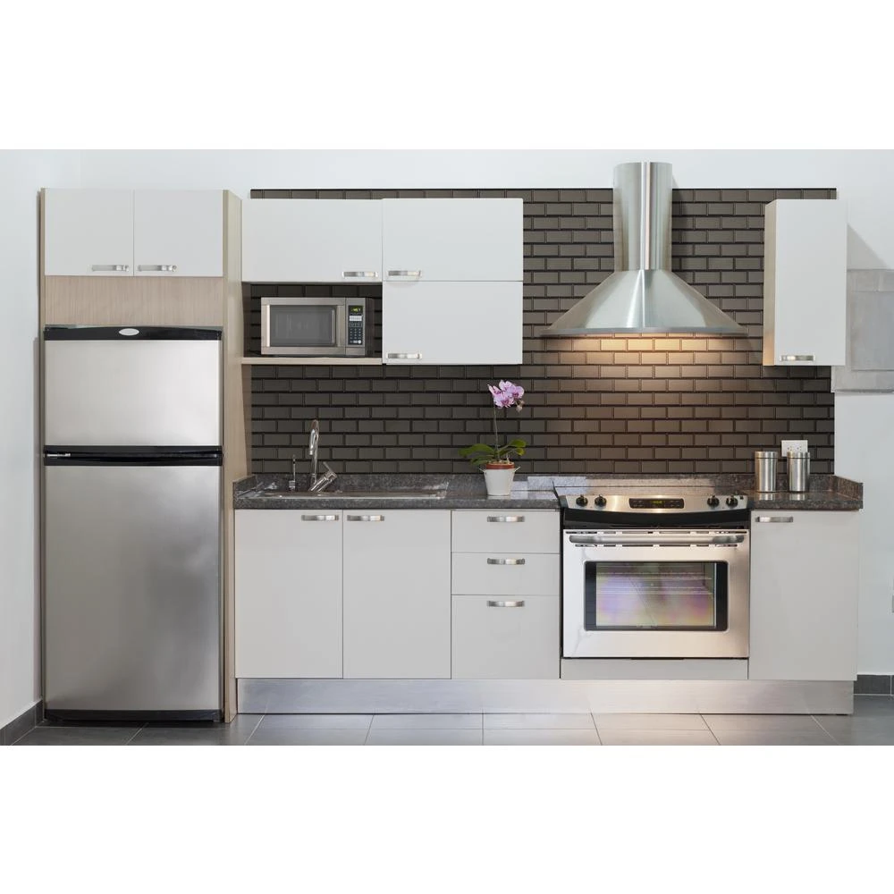 MSI Crisson Bevel Subway Peel And Stick 12 In. X 12 In. X 4 Mm Glass Mosaic Tile ( 19.6 Sq. Ft./case) 4 MSI Crisson Bevel Subway Peel And Stick 12 In. X 12 In. X 4 Mm Glass Mosaic Tile ( 19.6 Sq. Ft./case) - Image 2