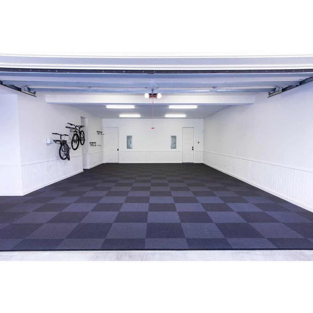 LifeTiles 24 In. X 24 In. Slate Gray High-Performance Polyester Garage And Home Gym Flooring Tiles (18 Tiles/72 Sq. Ft./case) 10 LifeTiles 24 In. X 24 In. Slate Gray High-Performance Polyester Garage And Home Gym Flooring Tiles (18 Tiles/72 Sq. Ft./case) - Image 8
