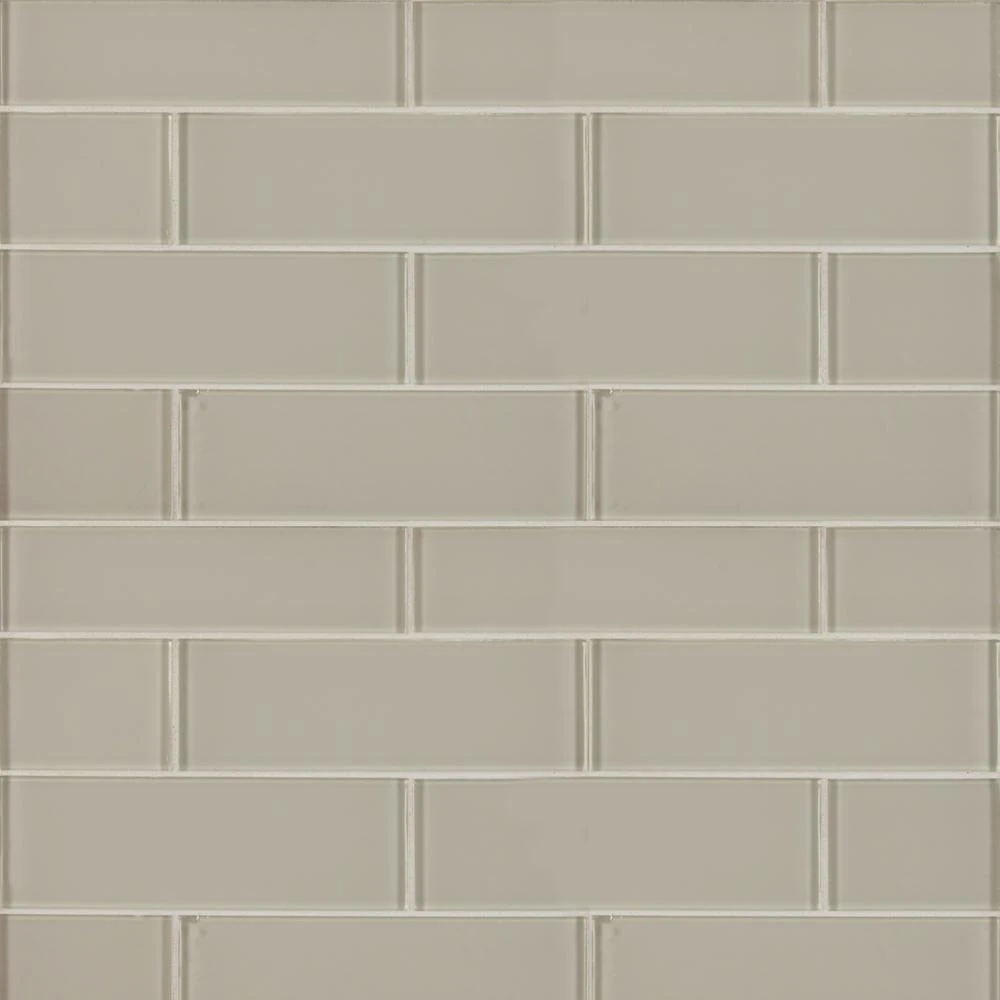 MSI Snowcap 3 In. X 6 In. X 8mm Glass White Subway Tile ( 5 Sq. Ft./Case ) 3 MSI Snowcap 3 In. X 6 In. X 8mm Glass White Subway Tile ( 5 Sq. Ft./Case )