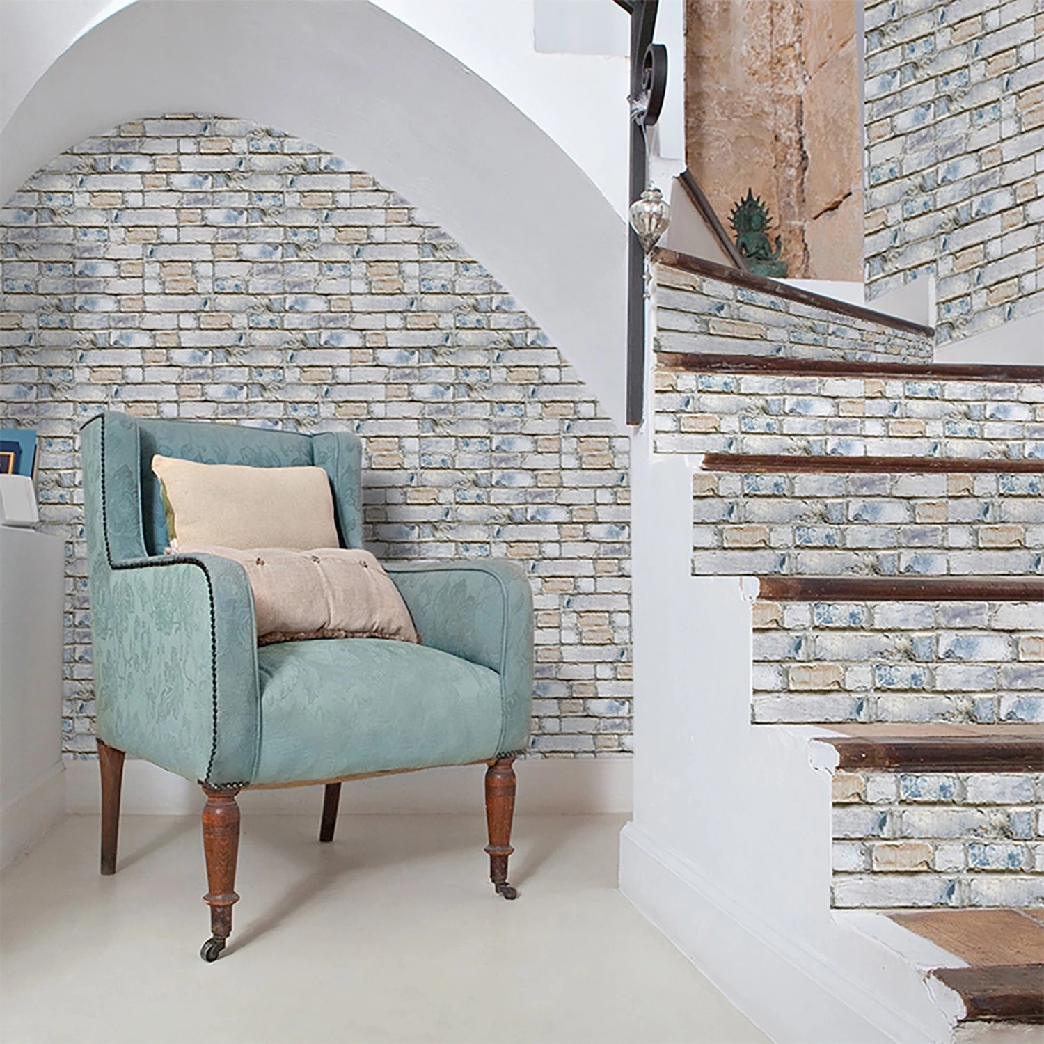 14 Styles 3D Self-Adhesive Kitchen Wall Tiles Bathroom Mosaic Brick Stickers Home DIY Decor Waterproof 10 14 Styles 3D Self-Adhesive Kitchen Wall Tiles Bathroom Mosaic Brick Stickers Home DIY Decor Waterproof - Image 8