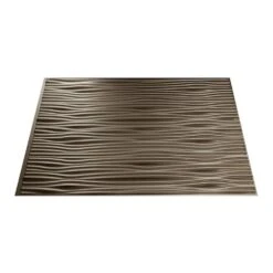 Fasade Easy Installation Waves Argent Bronze Backsplash Panel For Kitchen And Bathrooms (6" X 6" Sample) -Discount Flooring Store 249ba23d 3937 4e21 8514 0327948a4d69 1.e48d23a73cb8e929add6485ba0bf1895 1800x1800