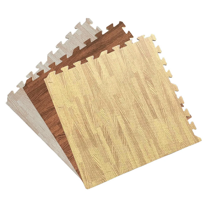 Jeobest Foam Floor Play Mat - Foam Mat Floor Tile - Playmat Foam Interlocking Puzzle Floor Mat - 6PCS Wood Soft EVA Foam Play Mat Kids Puzzle Floor Foam Mat (white Wood Grain) 11.8 X 11.8 Inch) MZ 7 Jeobest Foam Floor Play Mat - Foam Mat Floor Tile - Playmat Foam Interlocking Puzzle Floor Mat - 6PCS Wood Soft EVA Foam Play Mat Kids Puzzle Floor Foam Mat (white Wood Grain) 11.8 X 11.8 Inch) MZ - Image 5