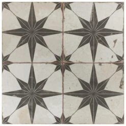 Merola Tile Kings Star Nero 17-5/8"x17-5/8" Ceramic F/W Tile -Discount Flooring Store 259c8e5d0c87ada99022ed43188cb7c7 cab4e190 1a3a 4e75 a199 fa336f325268 1800x1800
