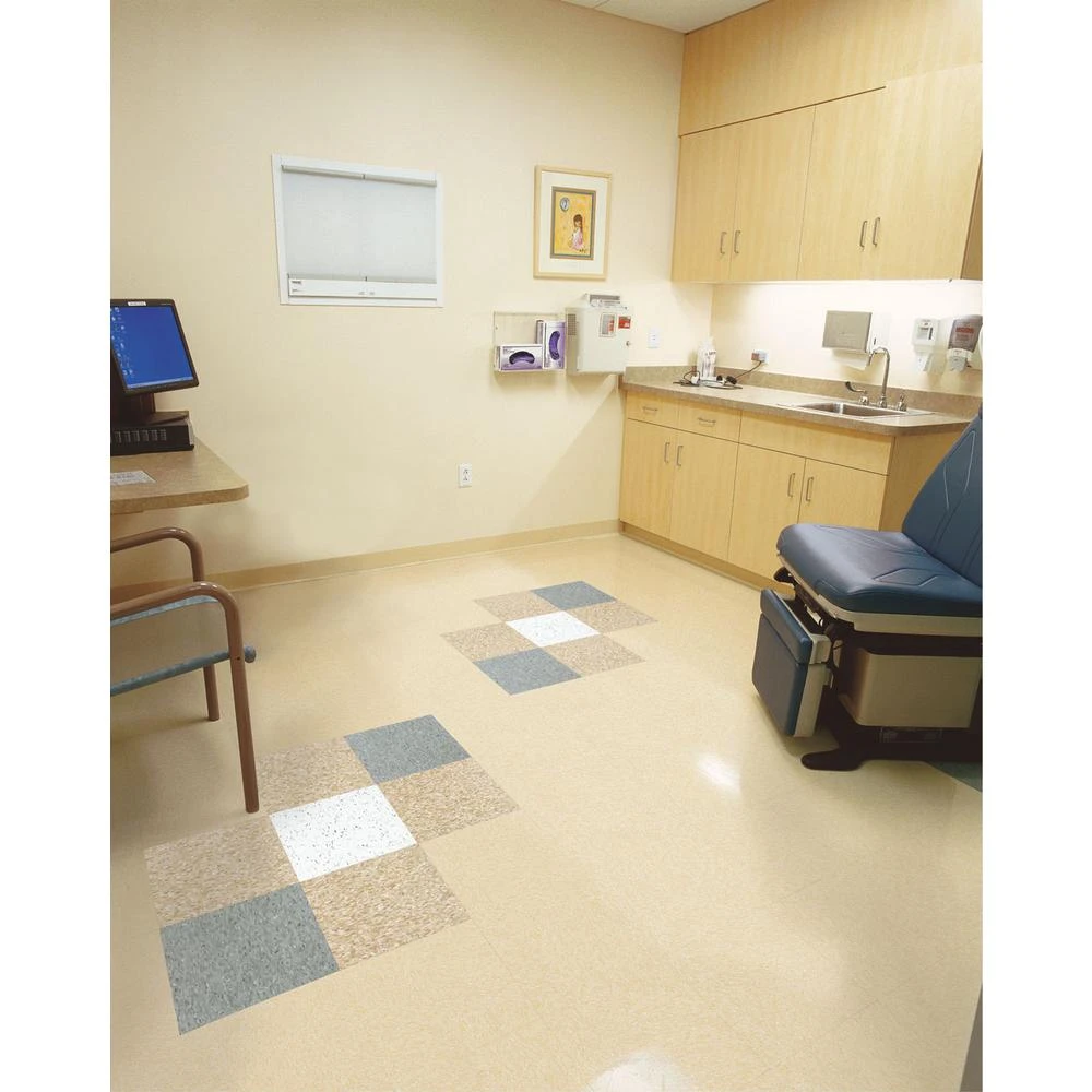 Armstrong Standard Excelon Imperial Texture VCT Blue/Gray 12 In. X 12 In. Standard Vinyl Composition Tile (1080 Sq. Ft. / Pallet) 4 Armstrong Standard Excelon Imperial Texture VCT Blue/Gray 12 In. X 12 In. Standard Vinyl Composition Tile (1080 Sq. Ft. / Pallet) - Image 2