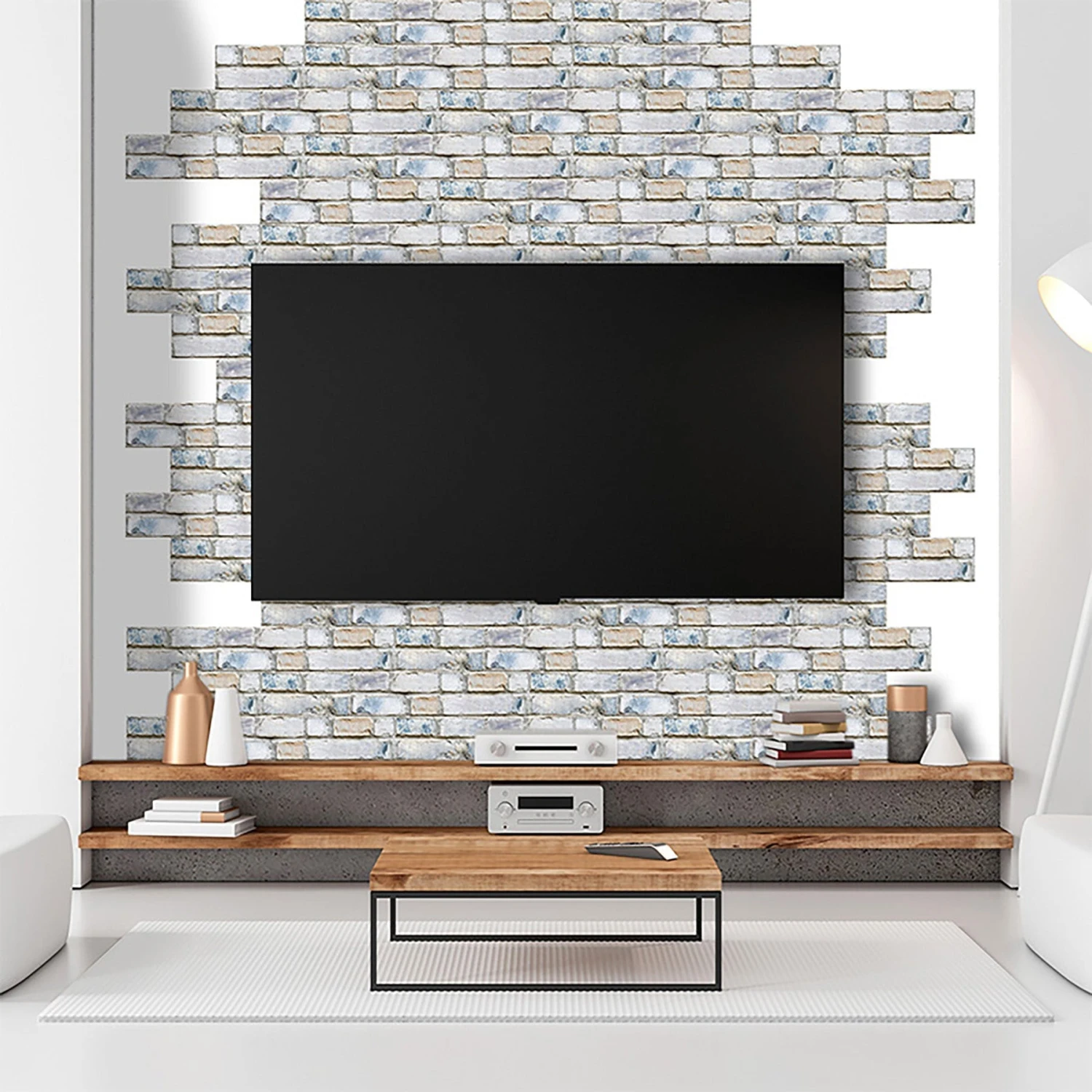 14 Styles 3D Self-Adhesive Kitchen Wall Tiles Bathroom Mosaic Brick Stickers Home DIY Decor Waterproof 11 14 Styles 3D Self-Adhesive Kitchen Wall Tiles Bathroom Mosaic Brick Stickers Home DIY Decor Waterproof - Image 9