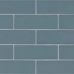 MSI Harbor 4 In. X 12 In. Textured Glass Gray Subway Tile (5 Sq. Ft. / Case)