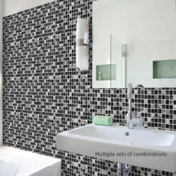 UKAP 10Pcs Mosaic Pattern Waterproof Wall Tile Stickers Peel And Stick Tile Kitchen Backsplash Wallpaper Sticker 15x15cm/20x20cm -Discount Flooring Store 2c2257c9 373a 4414 af1c dc5f8c653cf5 1.c11852c9a1dcc55ee3bd29486ed20099 1800x1800
