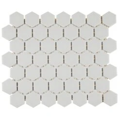 Daltile Restore Matte Black Hexagon 10 In. X 12 In. X 6.35 Mm Glazed Ceramic Mosaic Tile (0.81 Sq. Ft./piece) -Discount Flooring Store 2d0d7b2f8999517de5c1ae64f890ae91 1800x1800