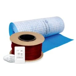 WarmlyYours 595 Ft. Cable System With Heat Membrane And Touch Screen Thermostat