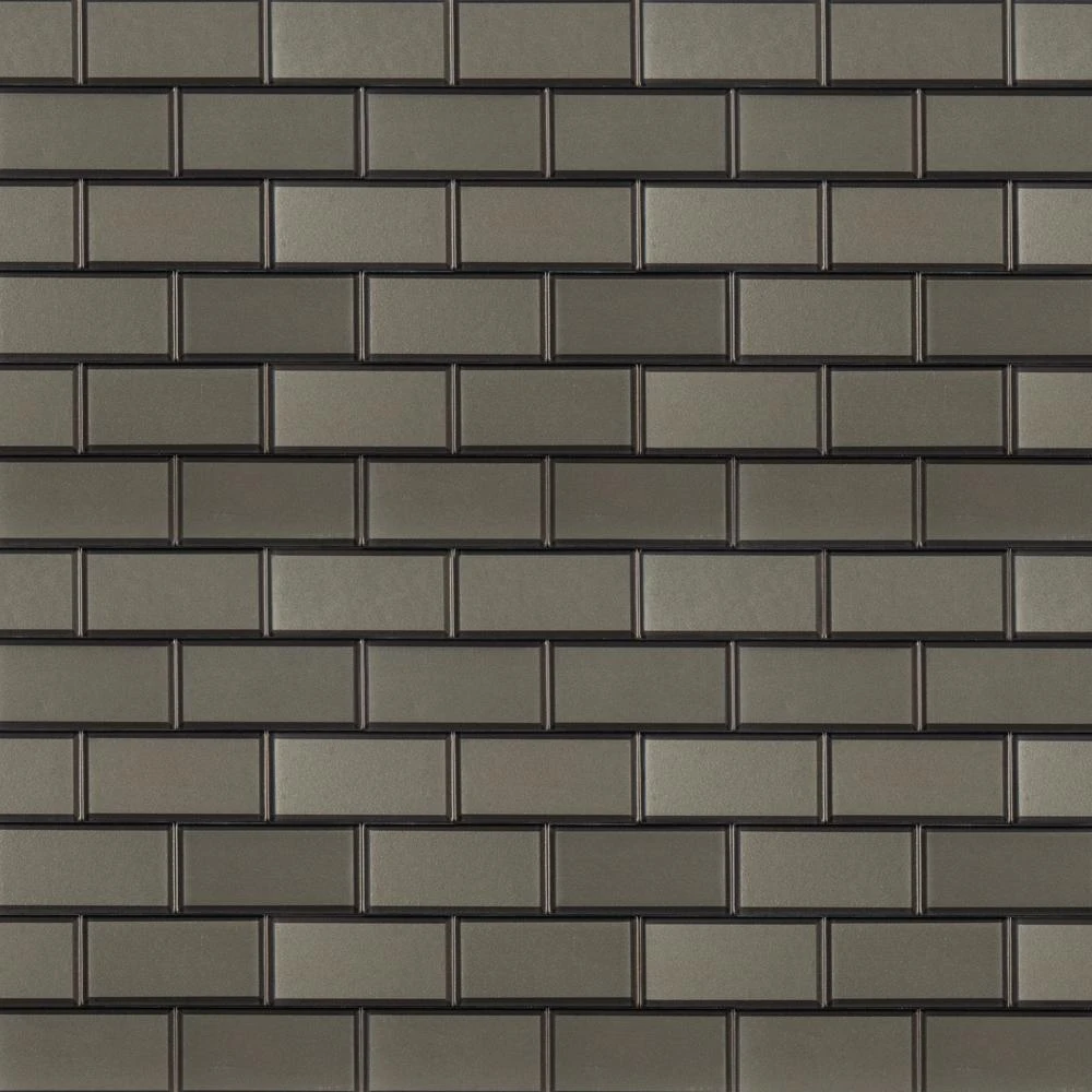 MSI Crisson Bevel Subway Peel And Stick 12 In. X 12 In. X 4 Mm Glass Mosaic Tile ( 19.6 Sq. Ft./case) 3 MSI Crisson Bevel Subway Peel And Stick 12 In. X 12 In. X 4 Mm Glass Mosaic Tile ( 19.6 Sq. Ft./case)