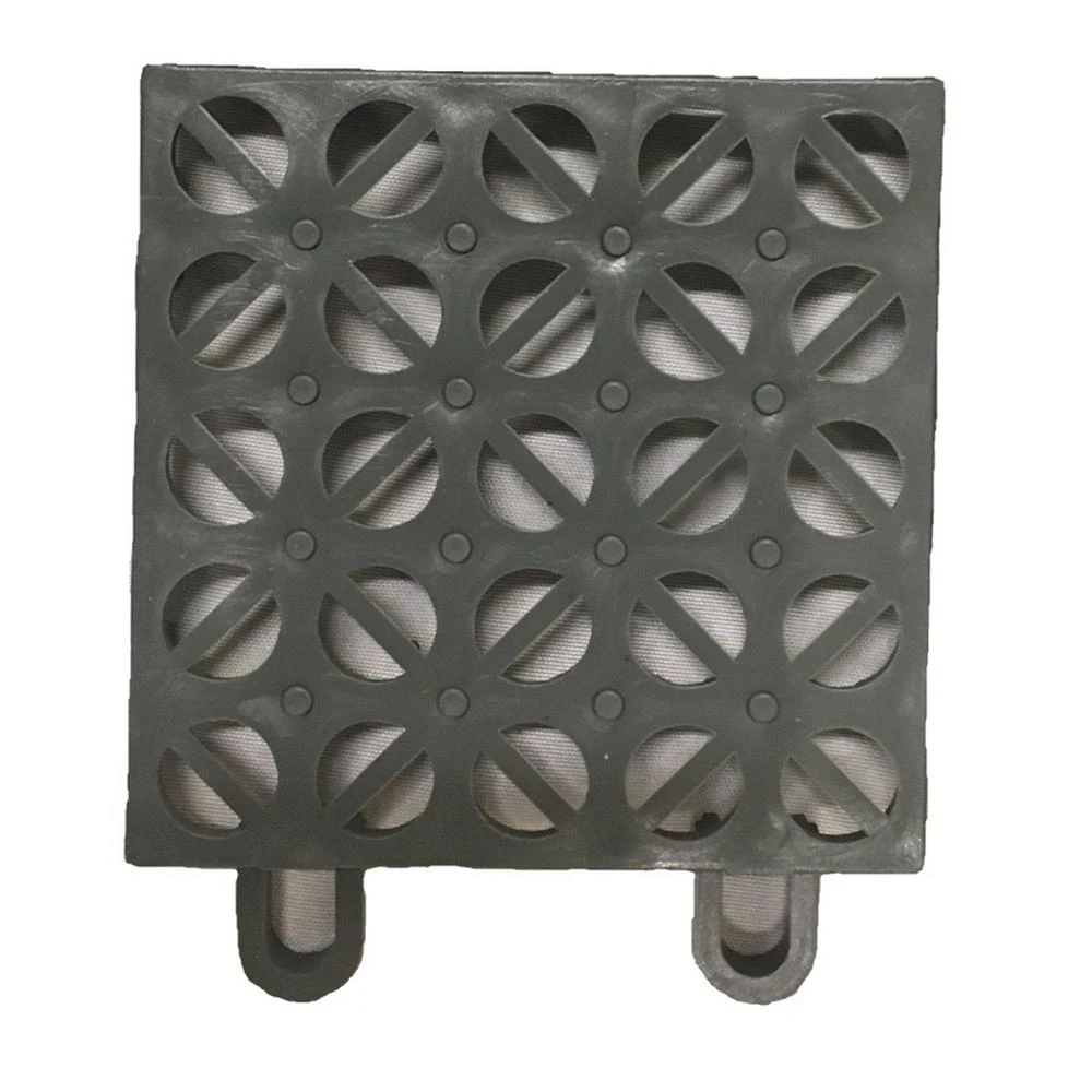 Gray Regenerated 22 In. X 22 In. Polypropylene Interlocking Floor Mat System (Set Of 4 Tiles) 5 Gray Regenerated 22 In. X 22 In. Polypropylene Interlocking Floor Mat System (Set Of 4 Tiles) - Image 3