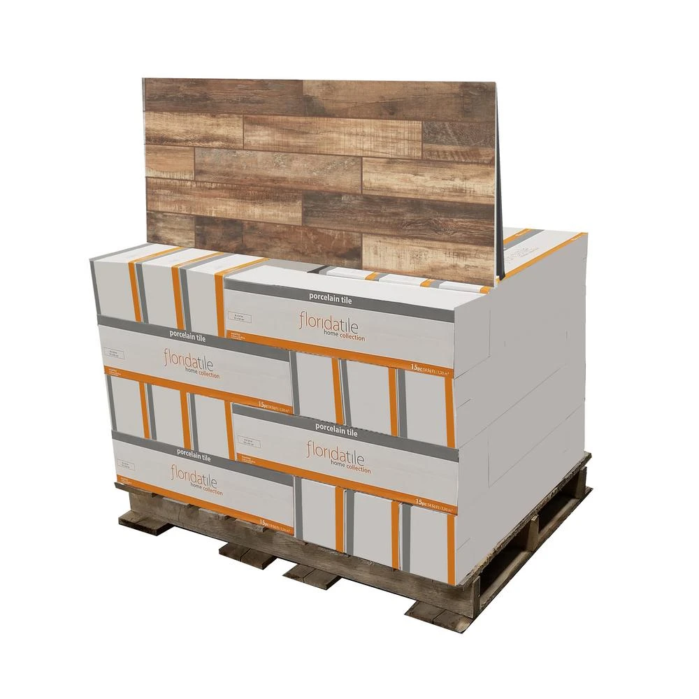 Florida Tile Home Collection Wind River Beige 6 In. X 24 In. Porcelain Floor And Wall Tile (448 Sq. Ft. / Pallet) 6 Florida Tile Home Collection Wind River Beige 6 In. X 24 In. Porcelain Floor And Wall Tile (448 Sq. Ft. / Pallet) - Image 4