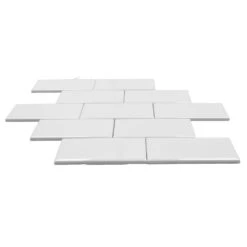 Daltile Rittenhouse Square 3 In. X 6 In. Ceramic Arctic White Subway Tile (12.5 Sq. Ft. / Case) -Discount Flooring Store 3726b3a3b898288d862720e924e1962d 1800x1800