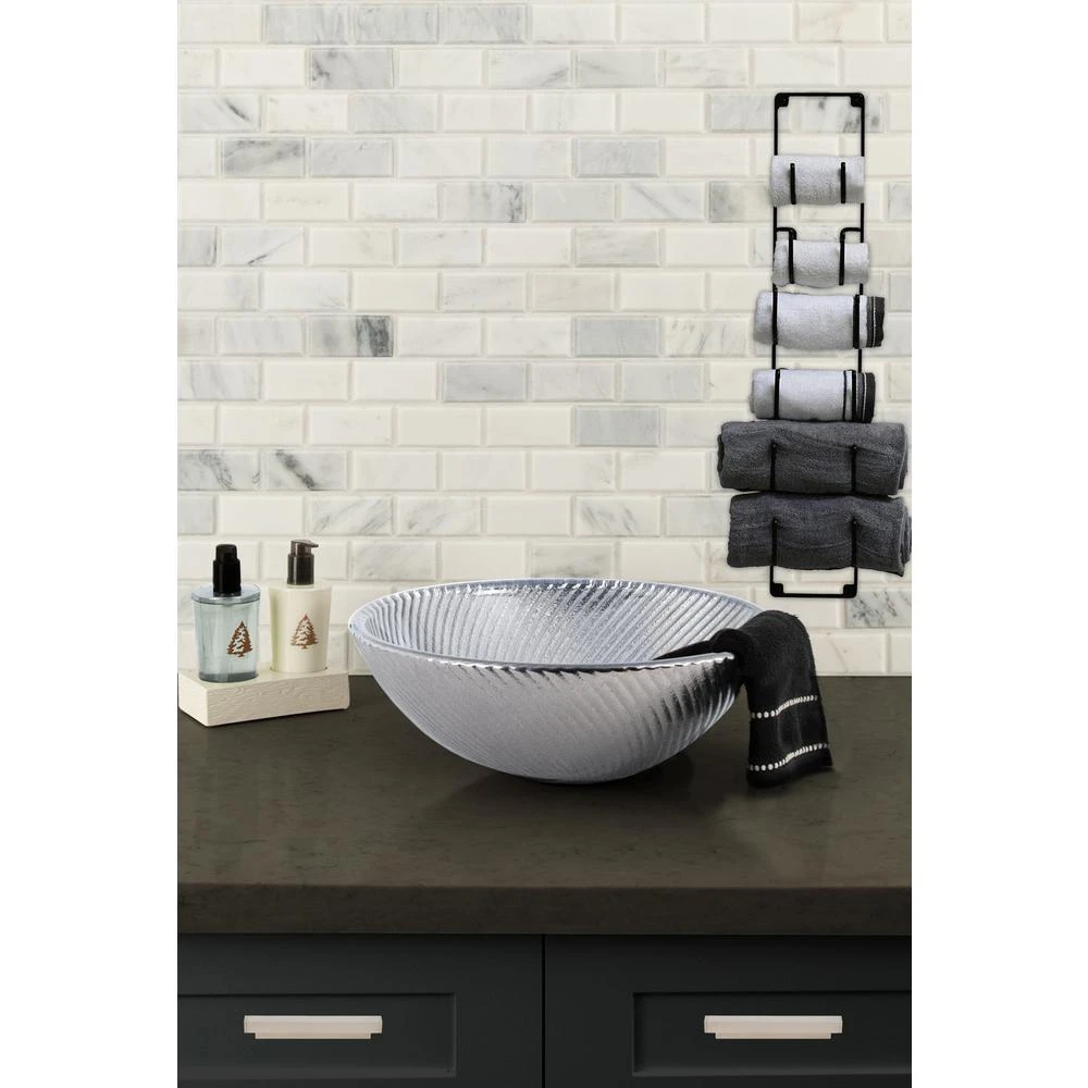 MSI Greecian White Beveled 12 In. X 12 In. X 10 Mm Polished Marble Mesh-Mounted Mosaic Tile (1 Sq. Ft.) 11 MSI Greecian White Beveled 12 In. X 12 In. X 10 Mm Polished Marble Mesh-Mounted Mosaic Tile (1 Sq. Ft.) - Image 9