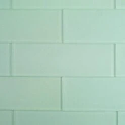 Ivy Hill Tile Contempo Seafoam Frosted 4 In. X 12 In. Glass Tile (15 Pieces 5 Sq.ft/Box)