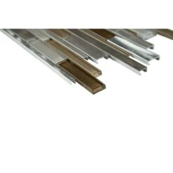 MSI Madison Avenue Interlocking 12 In. X 12 In. X 8mm Glass Metal Mosaic Wall Tile (1 Sq. Ft.) -Discount Flooring Store 3a7488324b22093c0ffb23377502251c 1800x1800