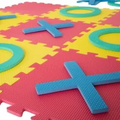Hey! Play! Multi-Colored 36 In. X 36 In. X 0.325 In. Giant Interlocking Foam Square Tic-Tac-Toe Game 6 Hey! Play! Multi-Colored 36 In. X 36 In. X 0.325 In. Giant Interlocking Foam Square Tic-Tac-Toe Game -Discount Flooring Store 3b824031604e9c81be2f95a75137ca1b 1800x1800