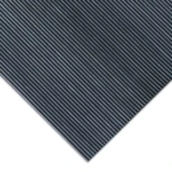 Rubber-Cal Corrugated Fine Rib 1/8 In. X 4 Ft. X 6 Ft. Rubber Runner