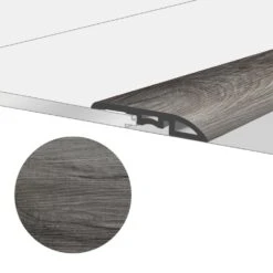 Lucida USA Harbor Gray 1.75-in X 48-in Vinyl Floor Reducer
