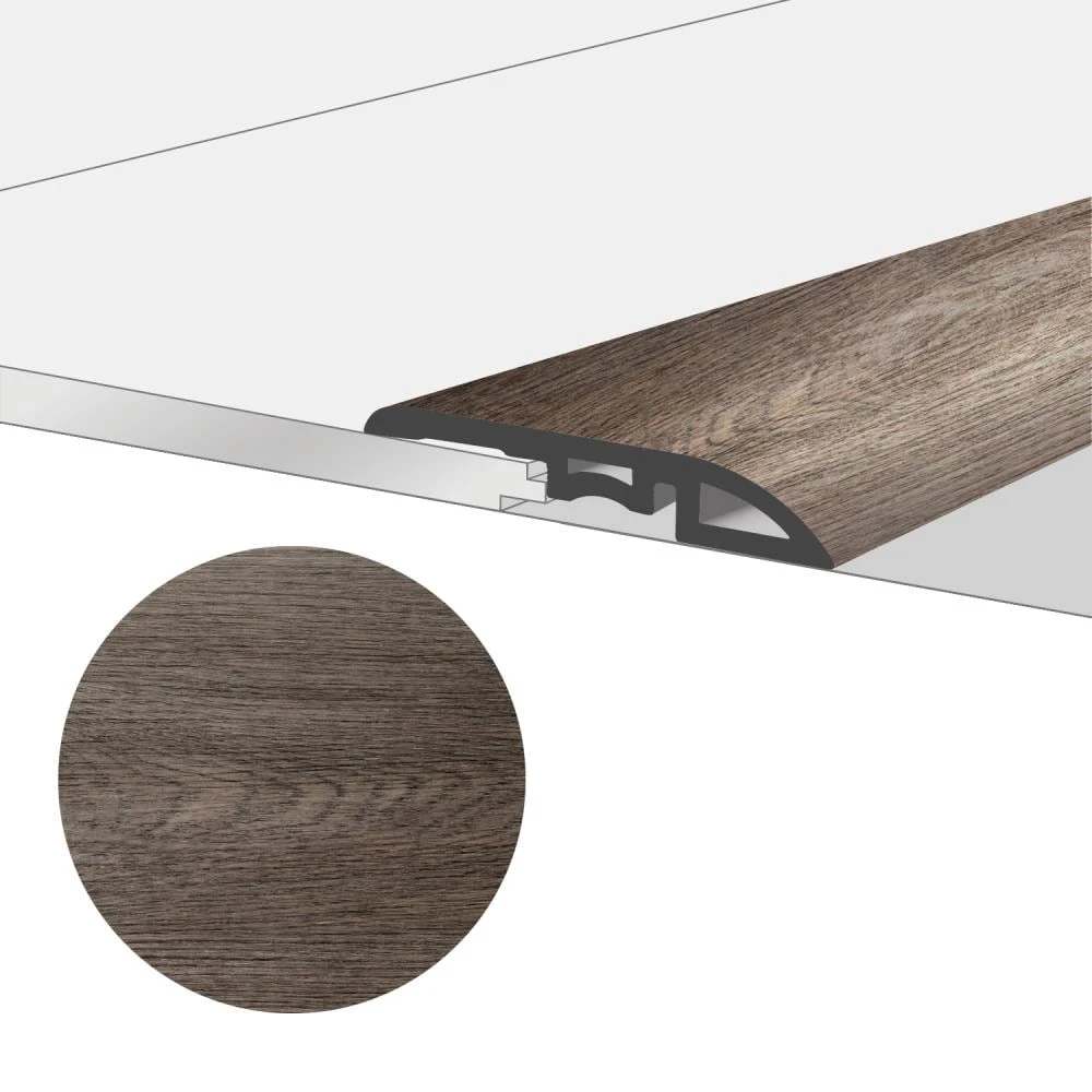 Lucida USA Bark 1.75-in X 48-in Vinyl Floor Reducer 3 Lucida USA Bark 1.75-in X 48-in Vinyl Floor Reducer