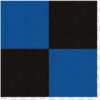 Perfection Floor Tile SodaPop Shoppe Black And Blue 20-in X 20-in Water Resistant Interlocking Luxury Flooring (16.7-sq Ft)