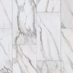 SMARTCORE Tile Aspen Marble 12-in X 24-in Waterproof Luxury Flooring (15.5-sq Ft)