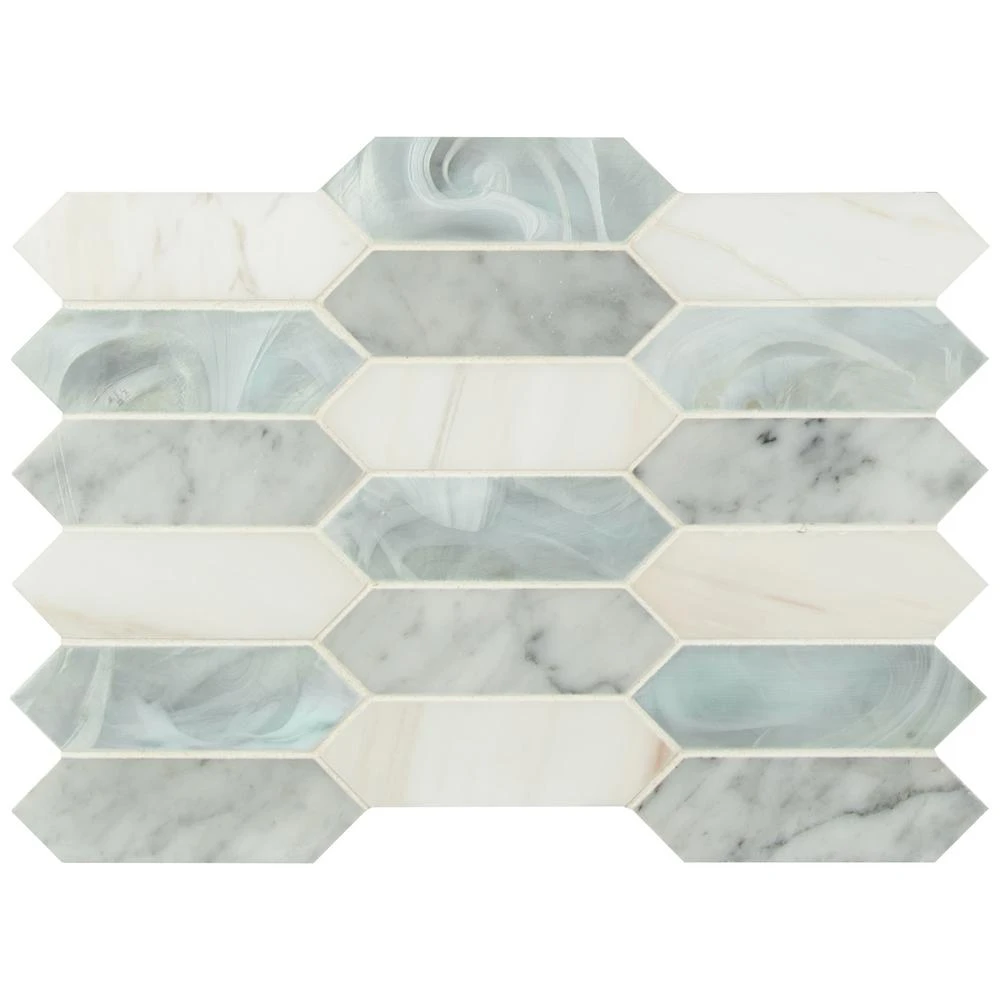 MSI Cienega Springs 10 In. X 13.78 In. X 6mm Textured Picket Multi-Surface Mesh-Mounted Mosaic Tile (14.4 Sq. Ft./Case) 8 MSI Cienega Springs 10 In. X 13.78 In. X 6mm Textured Picket Multi-Surface Mesh-Mounted Mosaic Tile (14.4 Sq. Ft./Case) - Image 6