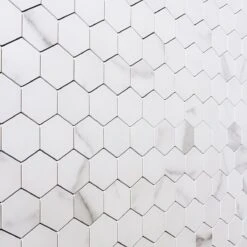 Bond Tile Easy Luxe Hex Calacatta 11.61 In. X 11.81 In. SPC Peel And Stick Tile (0.95 Sq. Ft. / Sheet) -Discount Flooring Store 4660695a 4976 4f13 9a41 cf3cea90e6c1.2299d491d2e6ae00d8219f0cf3da55ad 1800x1800