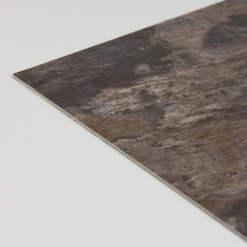 FloorPops Brownstone 12 In. W X 12 In. L Peel And Stick Floor Vinyl Tiles (20 Tiles, 20 Sq. Ft. Case) 6 FloorPops Brownstone 12 In. W X 12 In. L Peel And Stick Floor Vinyl Tiles (20 Tiles, 20 Sq. Ft. Case) - Image 4