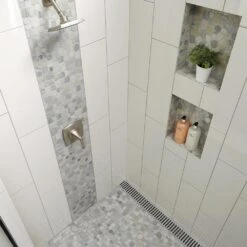 Daltile Stone Decor Shadow 12 In. X 12 In. X 10 Mm Marble Pebble Mosaic Floor And Wall Tile (0.95 Sq. Ft./ Piece) -Discount Flooring Store 4e719360beb2db5d53c361f3b6046810 1800x1800