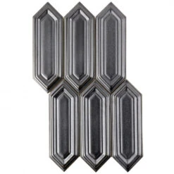 Divine Gunmetal Hexagon 9.5 In. X 15.5 In. Glazed Ceramic Mosaic Tile (1.02 Sq. Ft. / Sheet) -Discount Flooring Store 5208405b dca8 4531 a728 037c2545b14c.7069a93f5c6cf14c15369da1dbc24baf 1800x1800