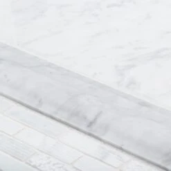 Jeffrey Court Carrara White 6 In. X 12 In. Honed Marble Wall And Floor Tile (1 Sq. Ft. / Pack) -Discount Flooring Store 532e64de8bbfcc215c8e24ca884eccf3 1800x1800