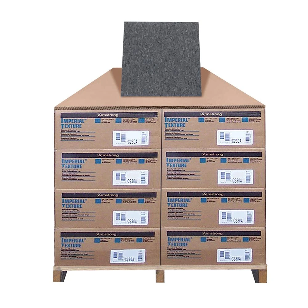 Armstrong Standard Excelon Imperial Texture VCT Blue/Gray 12 In. X 12 In. Standard Vinyl Composition Tile (1080 Sq. Ft. / Pallet) 7 Armstrong Standard Excelon Imperial Texture VCT Blue/Gray 12 In. X 12 In. Standard Vinyl Composition Tile (1080 Sq. Ft. / Pallet) - Image 5