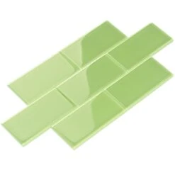 Giorbello Powder Room Green 3 In. X 6 In. X 8 Mm Glass Subway Tile (5.5 Sq. Ft./case) -Discount Flooring Store 59beb893a80fc0c43a1b7f4a4f462a09 a727971b 16c8 47d4 8fde 6fda7e9439ce 1800x1800