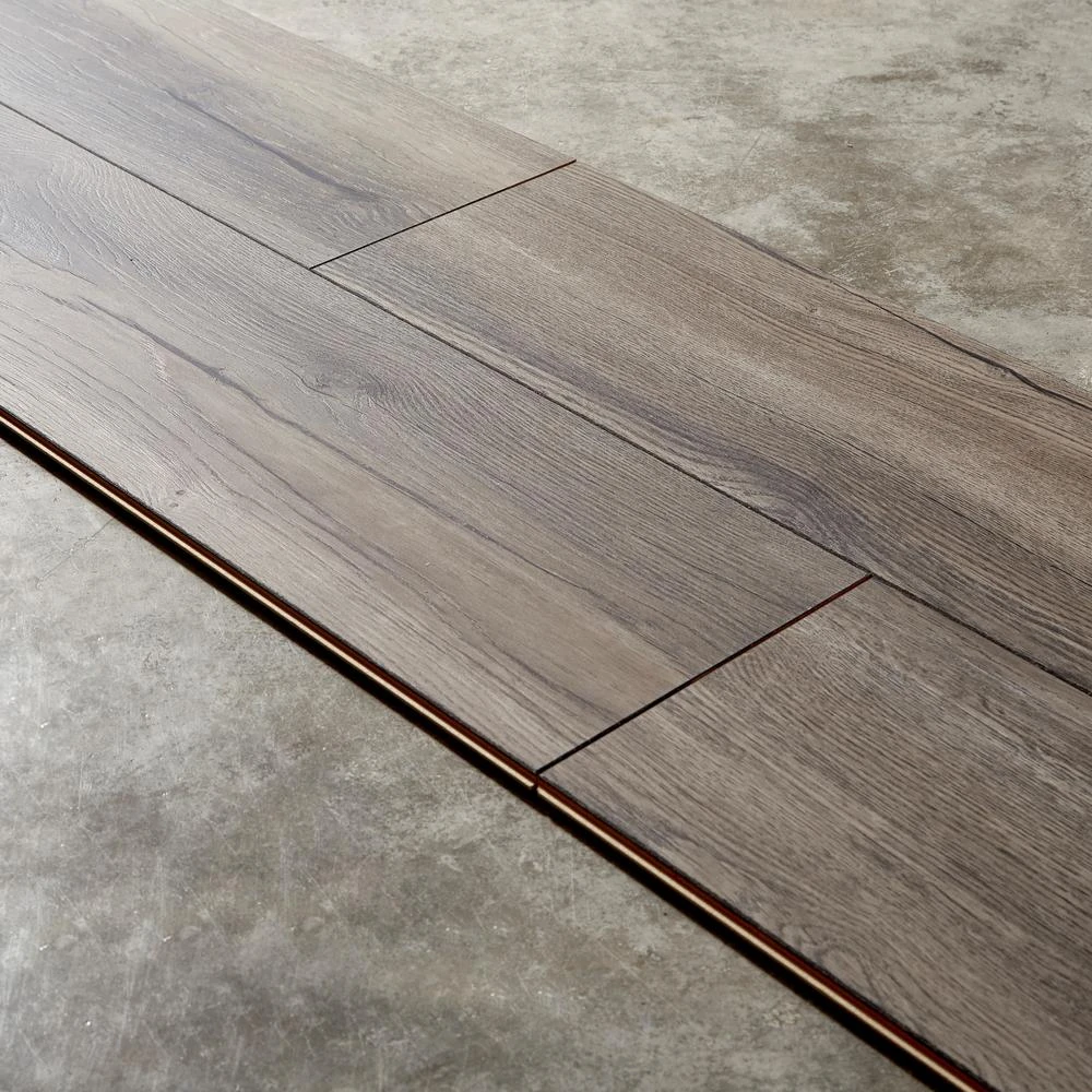 Home Decorators Collection EIR Waveford Gray Oak 12 Mm Thick X 7-1/2 In. Wide X 50-2/3 In. Length Laminate Flooring (589.44 Sq. Ft. / Pallet) 6 Home Decorators Collection EIR Waveford Gray Oak 12 Mm Thick X 7-1/2 In. Wide X 50-2/3 In. Length Laminate Flooring (589.44 Sq. Ft. / Pallet) - Image 4