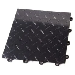 FlooringInc’s Nitro Garage Floor Tiles, Diamond Pattern, Interlocking, Black, 12"x12", 1 Pack, 1 Sq/ft -Discount Flooring Store 5cef78e9 93b5 4c52 93e3 f1ca129297d1.532346ea6b7a4b6615ea43616b14e7cb 1800x1800
