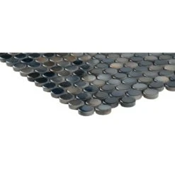 MSI Penny Round Azul 11.3 In. X 12.2 In. X 6mm Glossy Porcelain Mesh-Mounted Mosaic Tile (14.4 Sq. Ft. / Case) 13 MSI Penny Round Azul 11.3 In. X 12.2 In. X 6mm Glossy Porcelain Mesh-Mounted Mosaic Tile (14.4 Sq. Ft. / Case) -Discount Flooring Store 60dffbb073fc3e73f6f2247c43c107e1 1800x1800