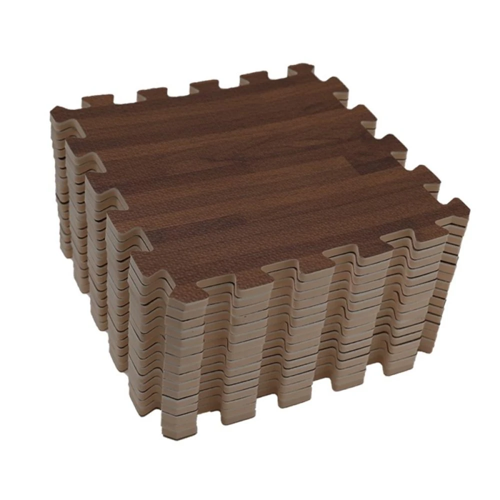 206996596 Soft EVA Foam Mat Flooring Tiles, Cherry Wood Print, 16 PC, 12" X 12", 16 Sq. Ft. 7 206996596 Soft EVA Foam Mat Flooring Tiles, Cherry Wood Print, 16 PC, 12" X 12", 16 Sq. Ft. - Image 5